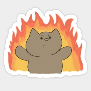 Hellmo Cat Sticker